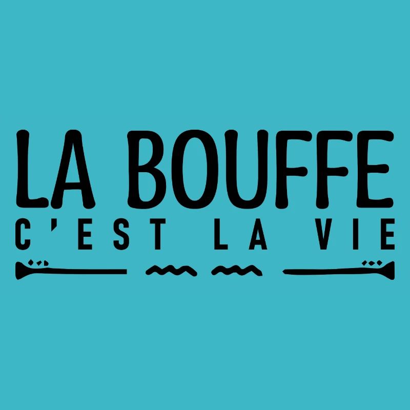 La bouffe c'est la vie. J'aime la bouffe.