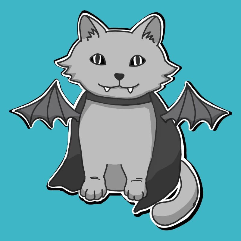 Chat chauve-souris