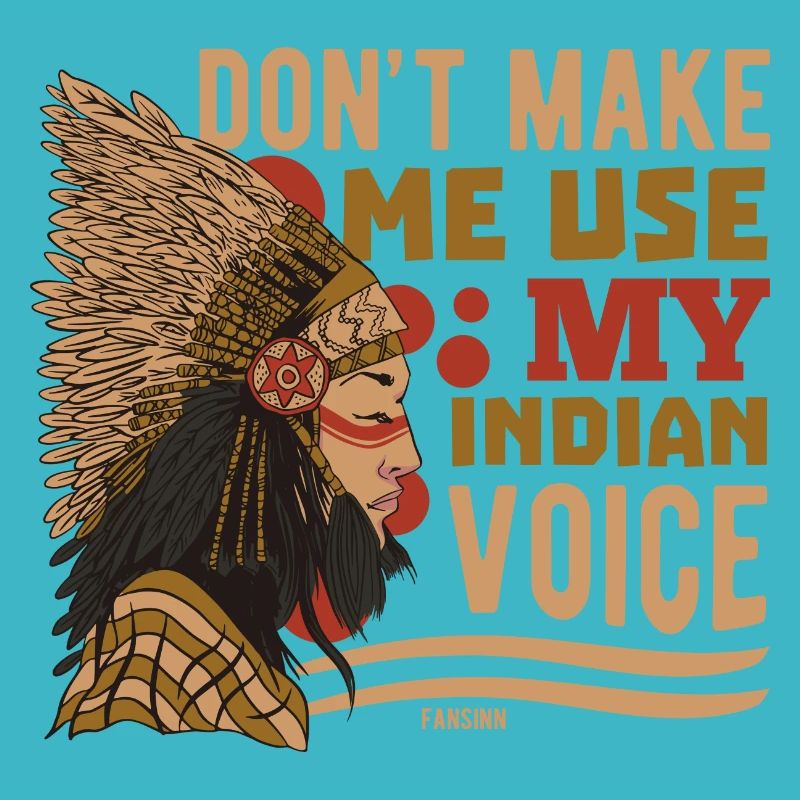 Ne me faites pas utiliser ma voix indienne