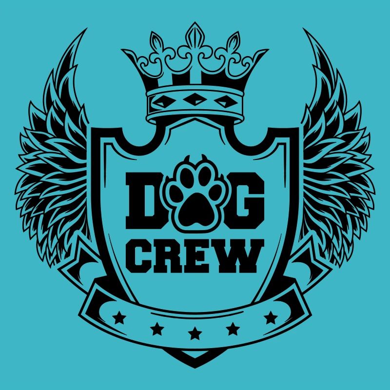 Dog Crew Wappen Logo