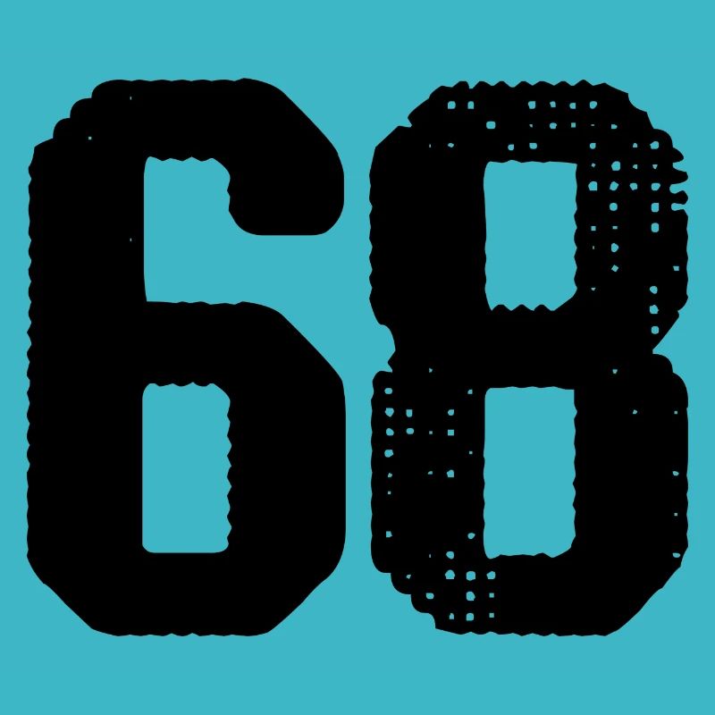 Maillot à 68 numéros