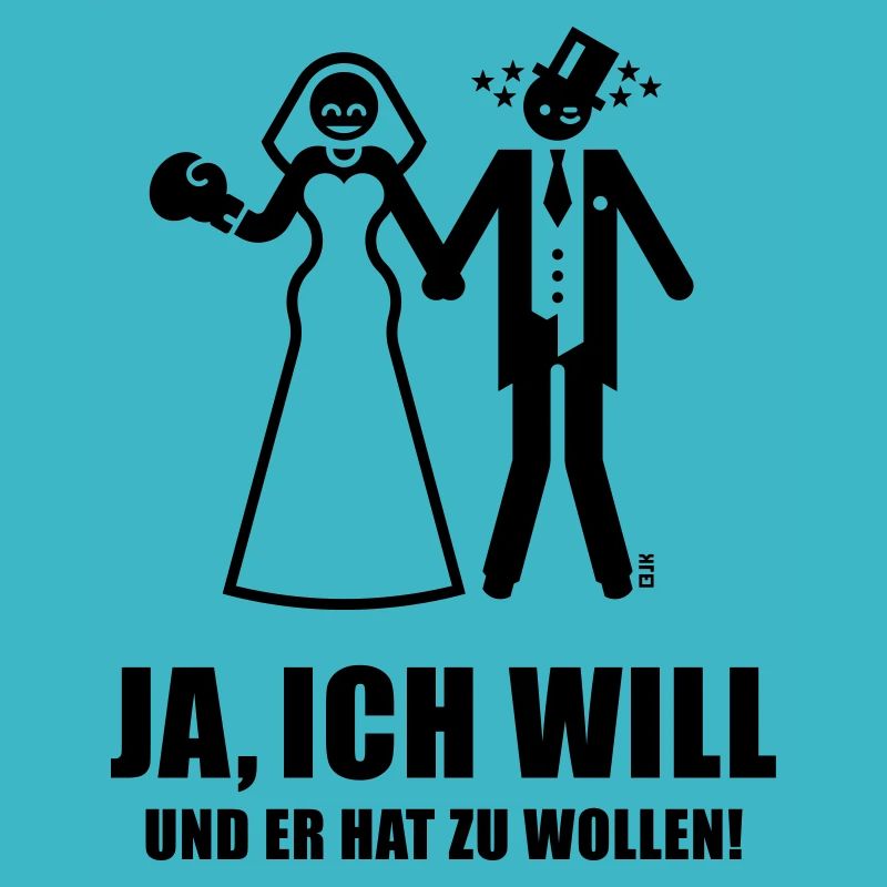 Ja, ich will … (Braut / JGA / Polterabend / Boxen)