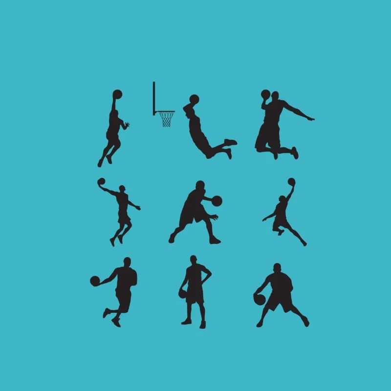 joueurs de basket