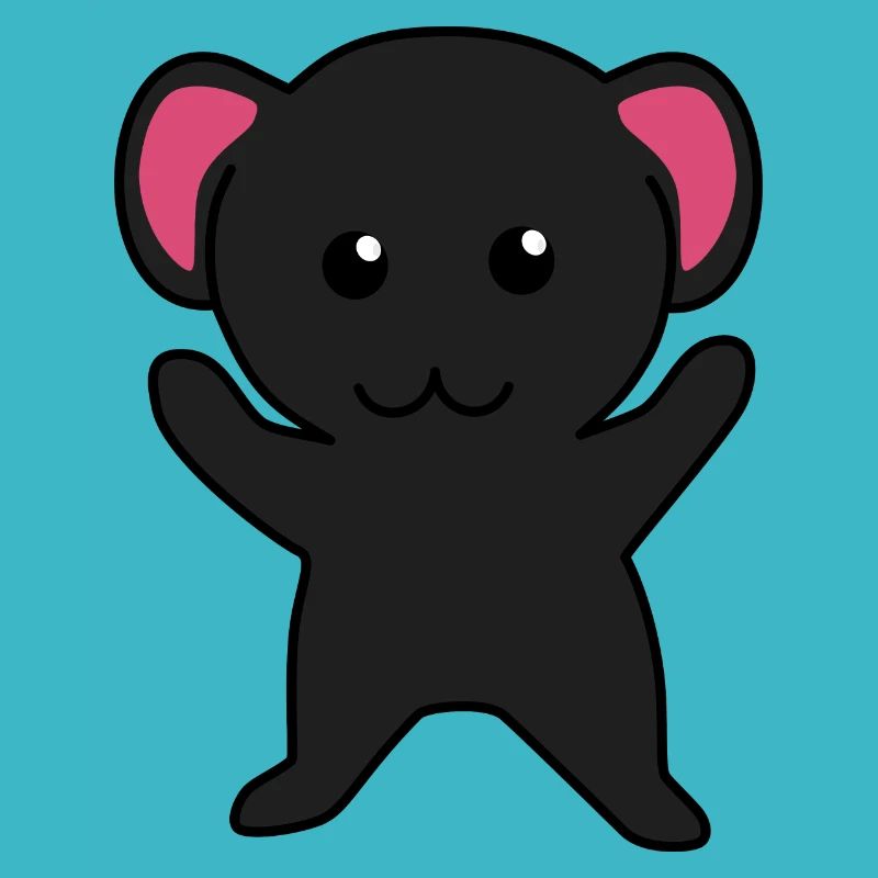 Little black mouse