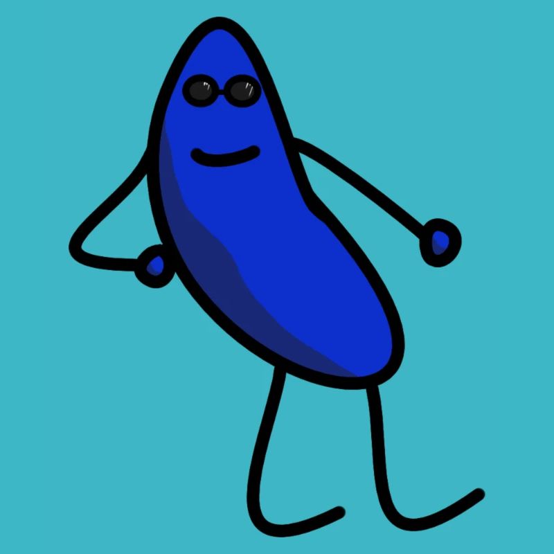 Chilled Jay - blue