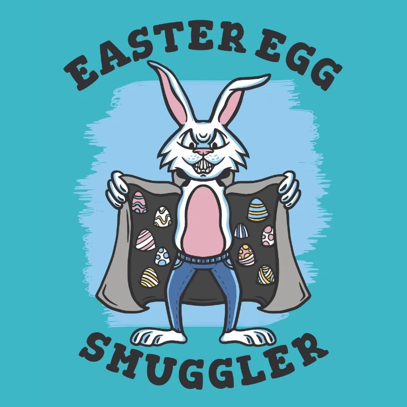 Easter egg smuggler Rabbit