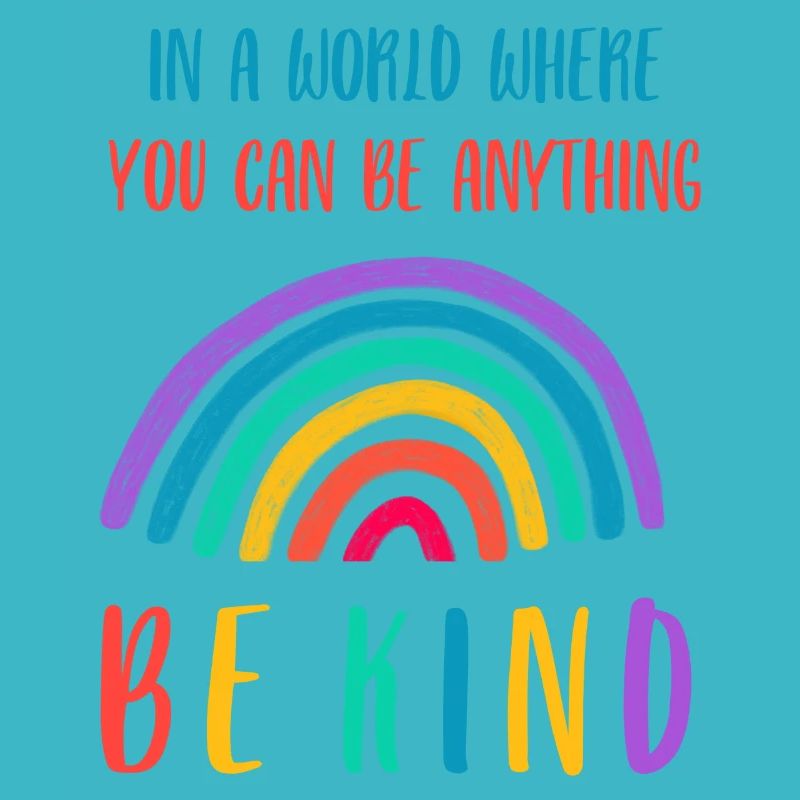 Be kind colorful
