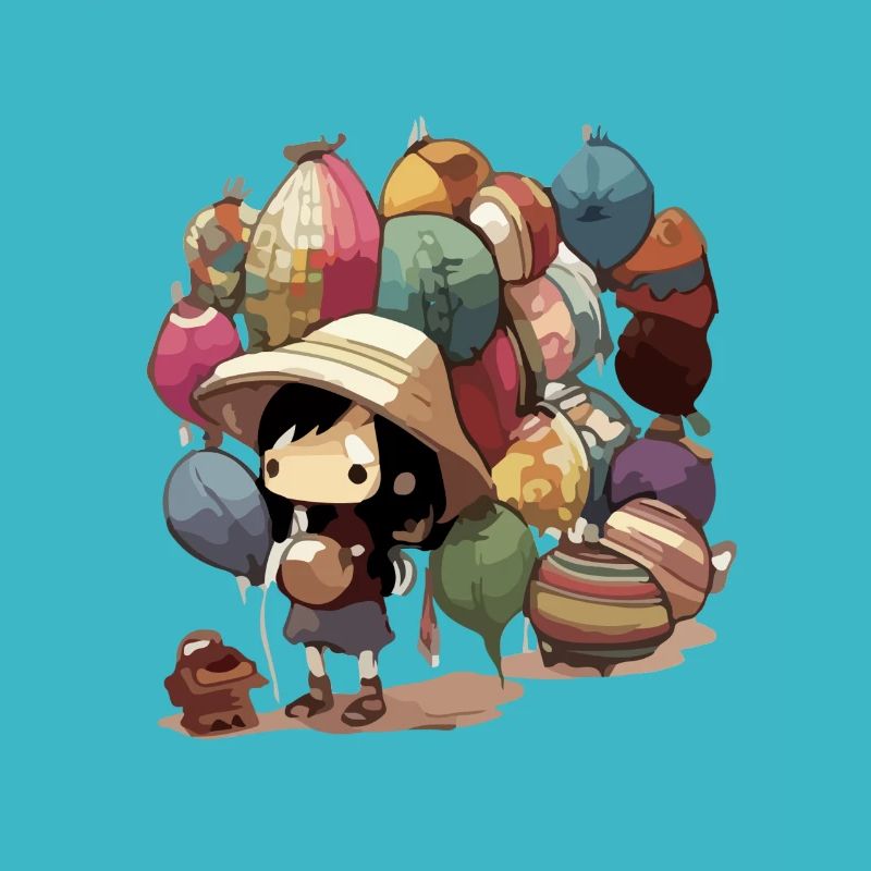 La vendeuse de ballons