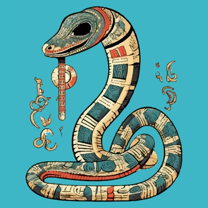 Zich le serpent Egyptien