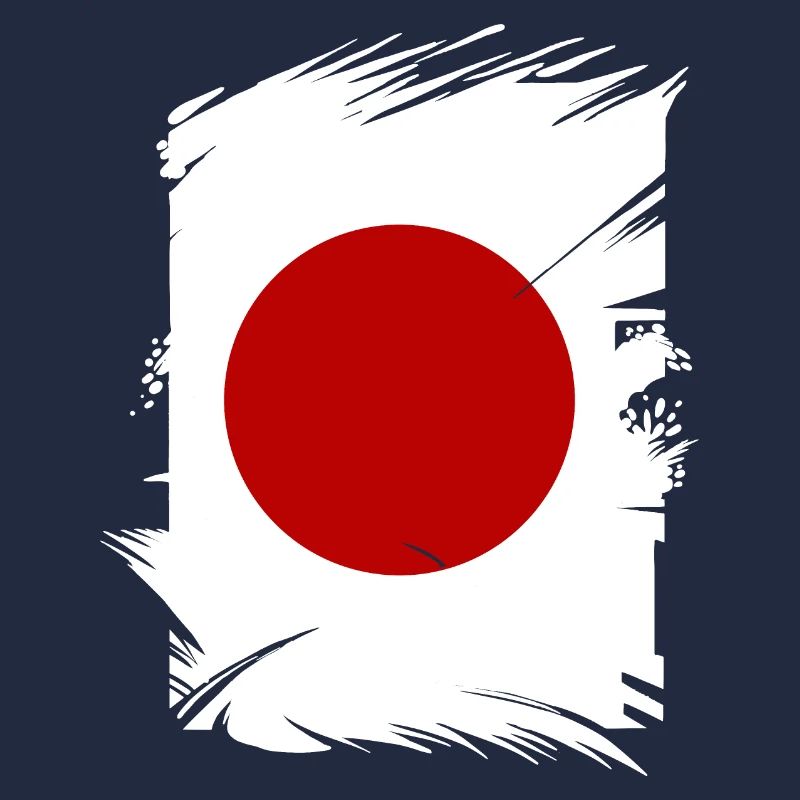 Drapeau du Japon utilisé Look Nihon Drapeau japonais