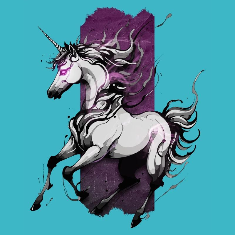 Galop éthéré : Licorne en cours d’exécution