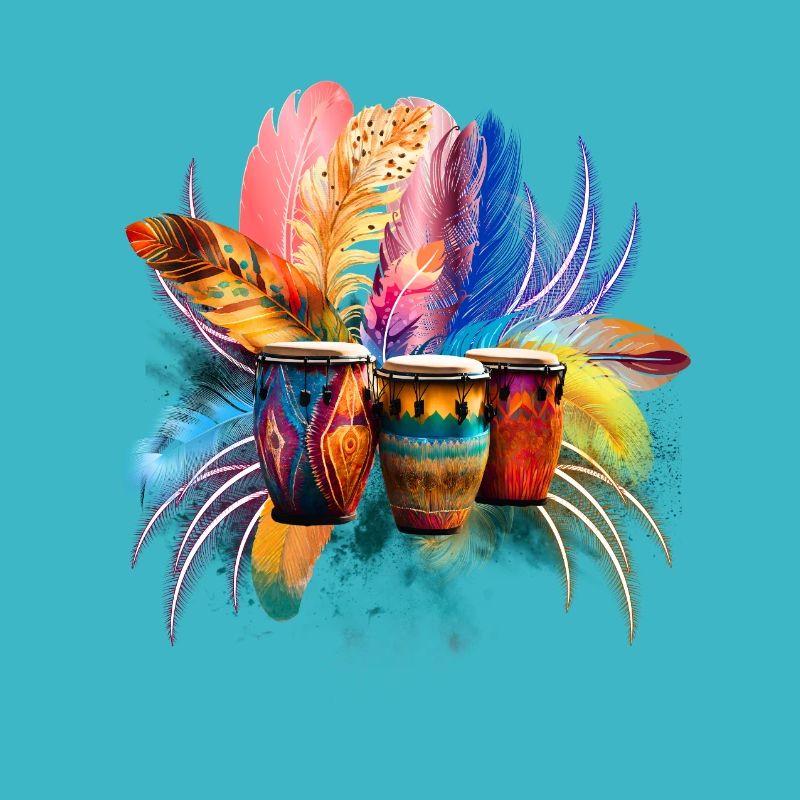 Federn, Pailletten & Percussion