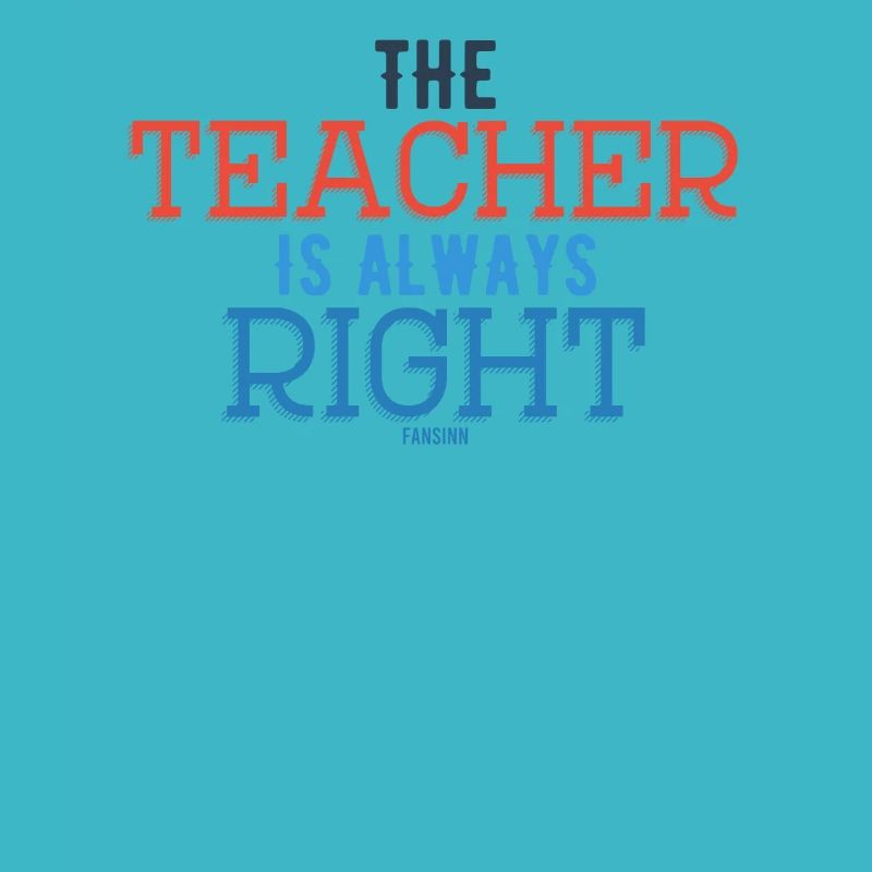 Lehrer Spruch lustig Schule Geschenk