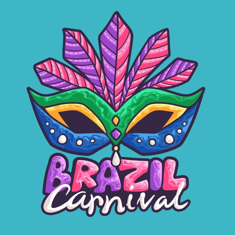 Disfraz de carnaval carnaval de brasil