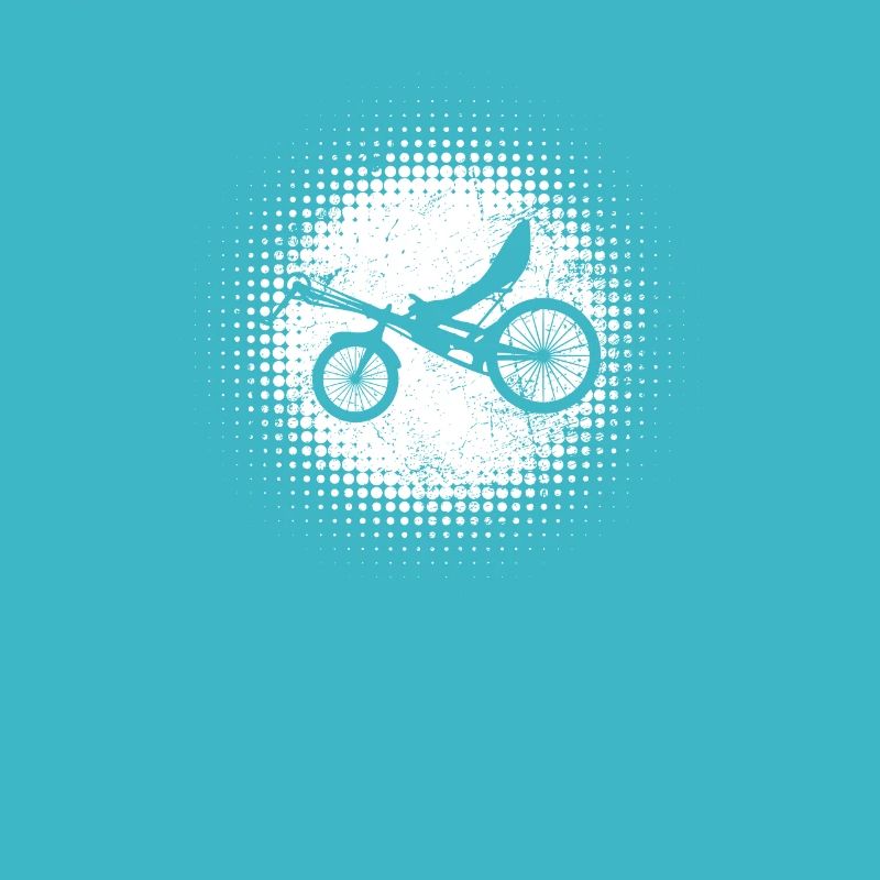 Vélo couché rétro