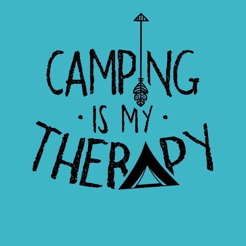 Camping is my therapy Camper Camping Camper