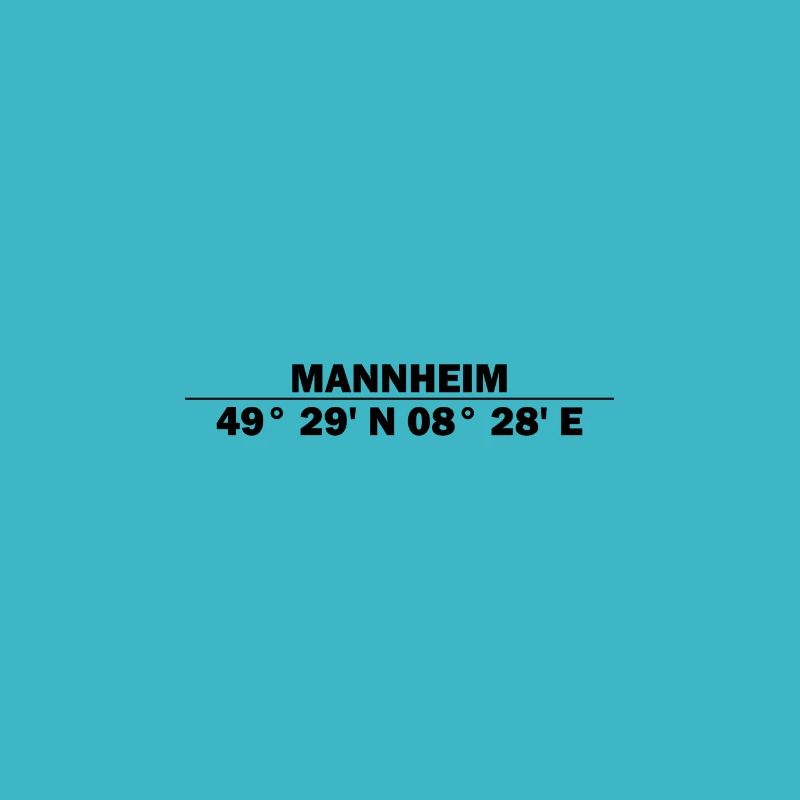 Coordonnées de Mannheim