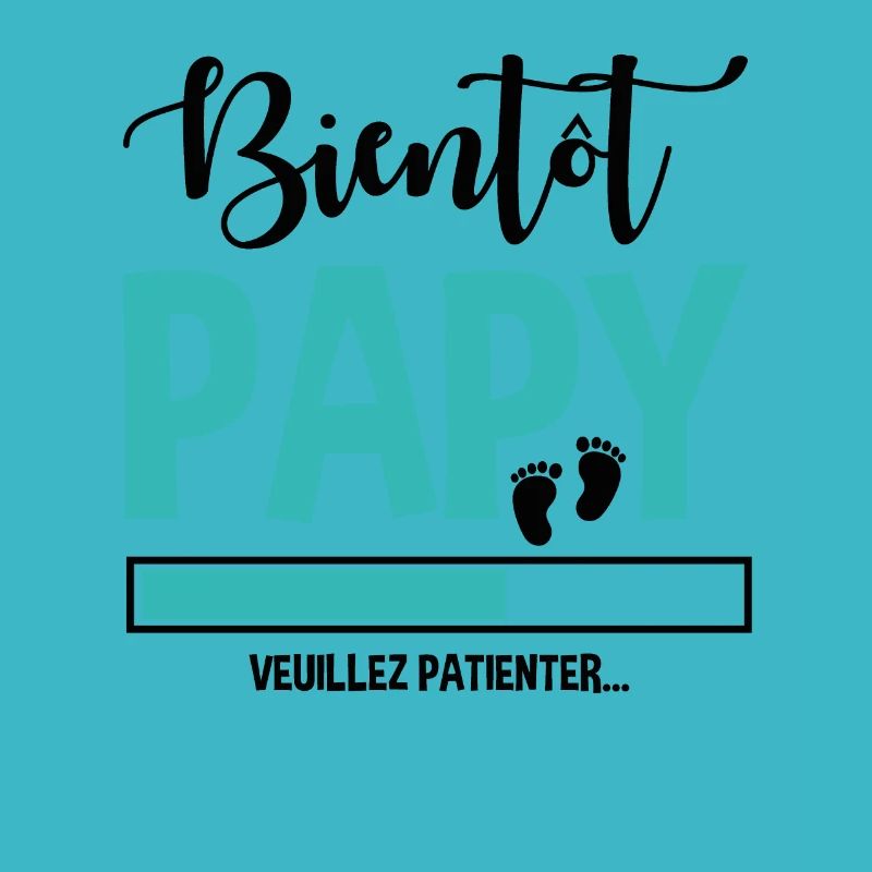 Bientôt Papy Idée Cadeau Citation Grossesse Papi