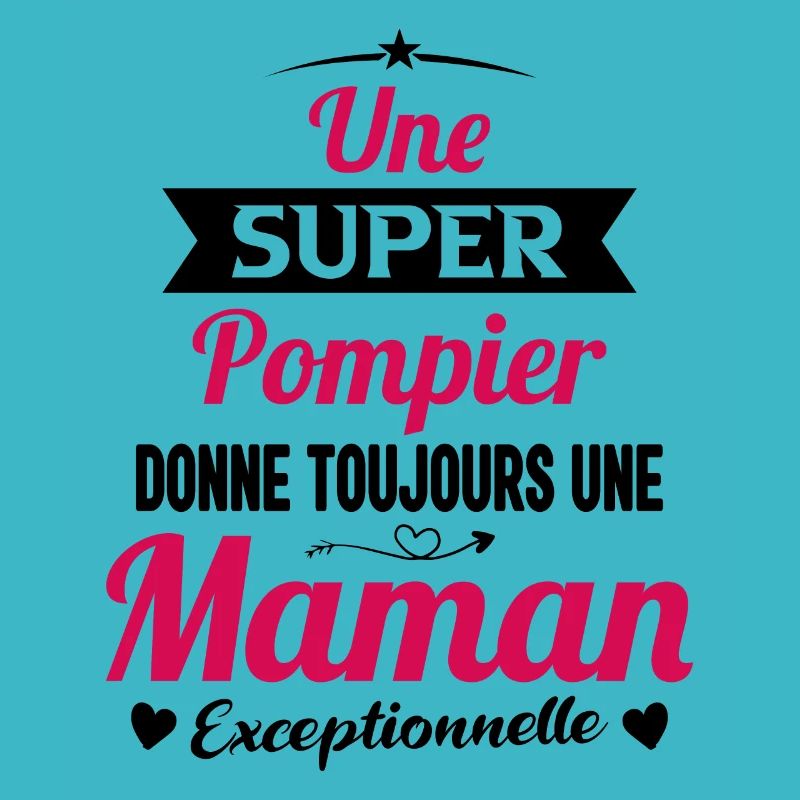 Super pompier maman sapeur pompier future mère