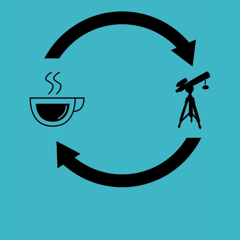 Coffee load arrows and astronomy -