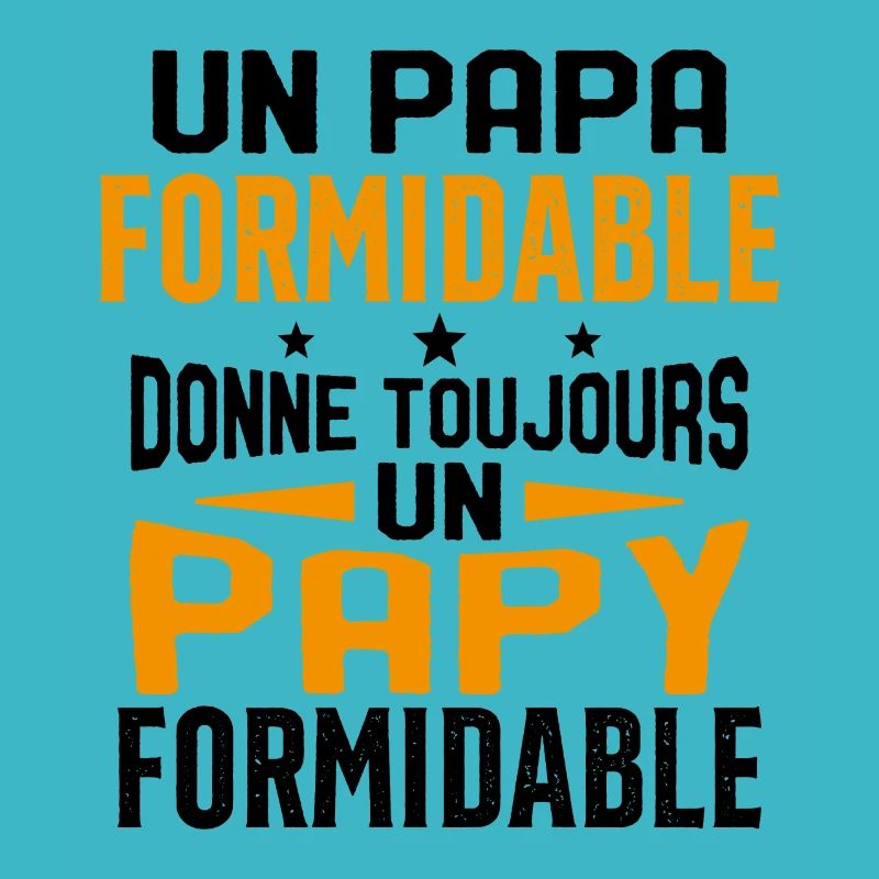 Un papa formidable donne Papy Cadeau formidable