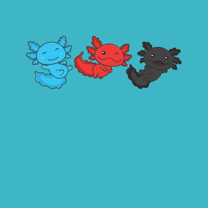 Polyamory Flag Pride LGBTQ Axolotl