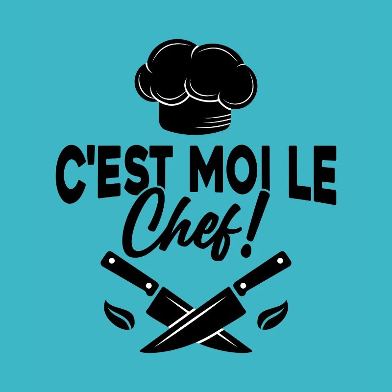 C'est moi le chef Toque de cuisinier