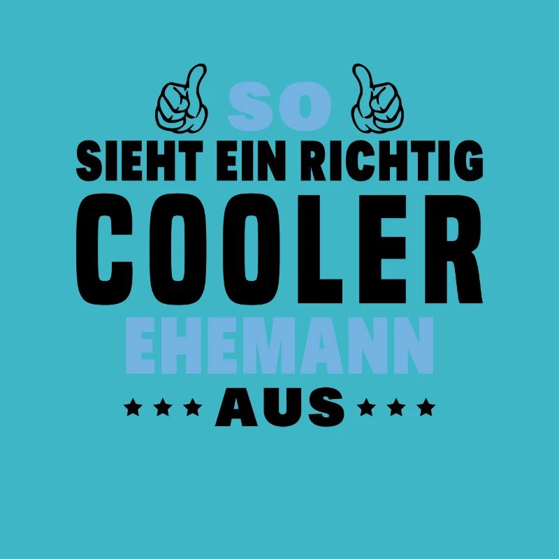 Herren Richtig Cool Ehemann Hochzeitstag JGA