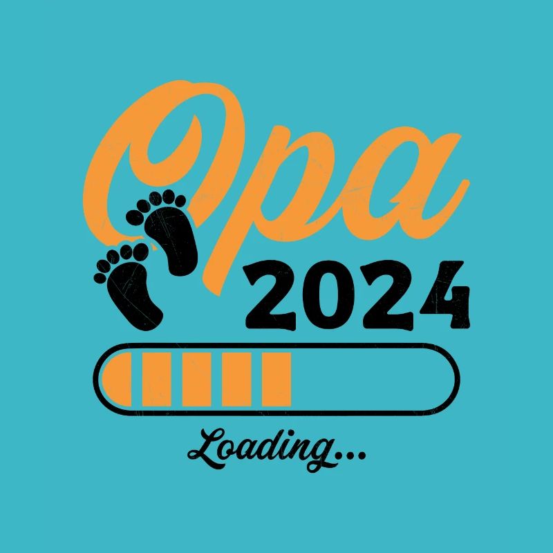 Werdender Opa 2024 Opa loading Geschenk Männer