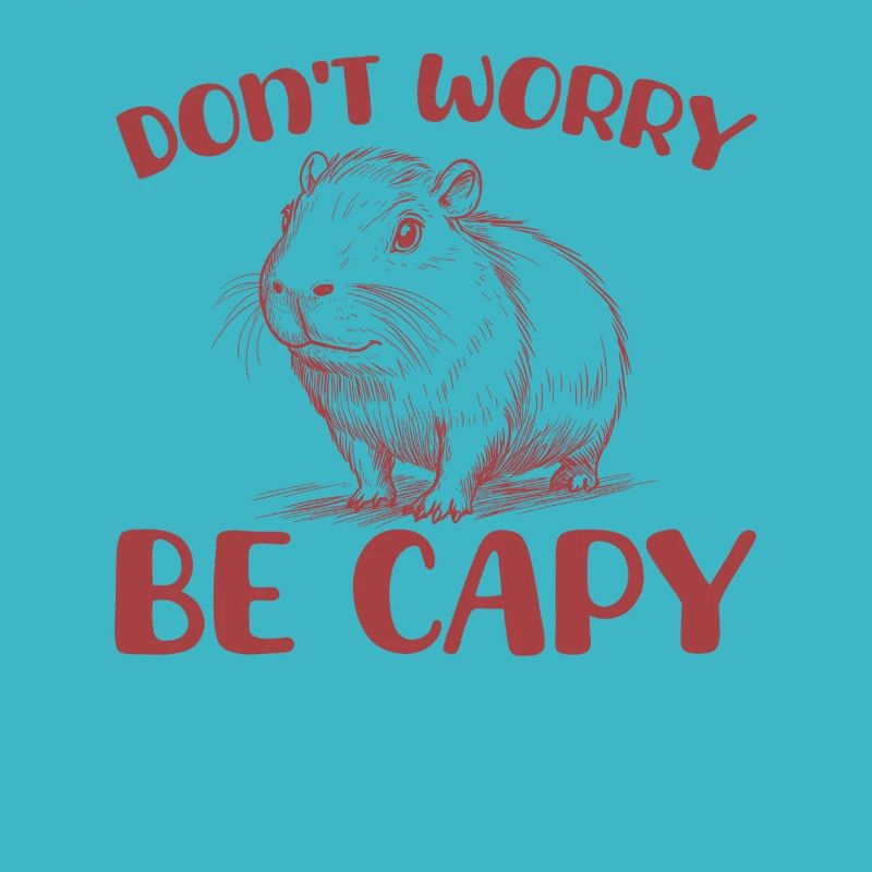 Mach Dir Keine Sorgen, Sei Capy Funny Capybara