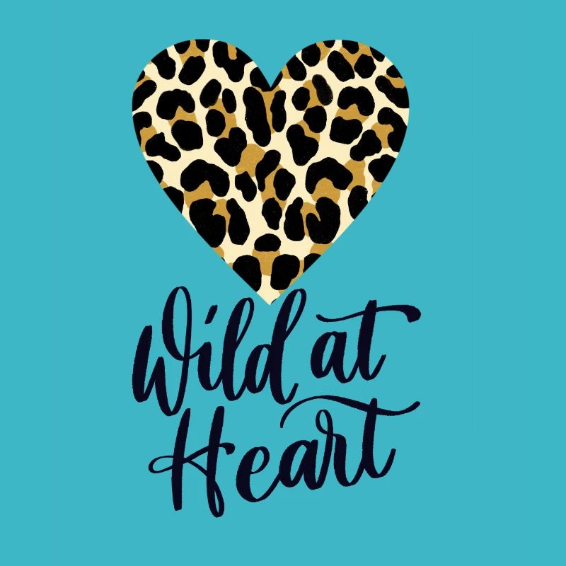 Wild at Heart. Leopard print