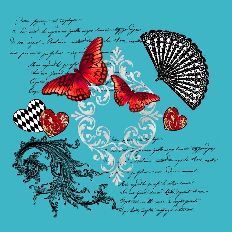 Papillons romantiques