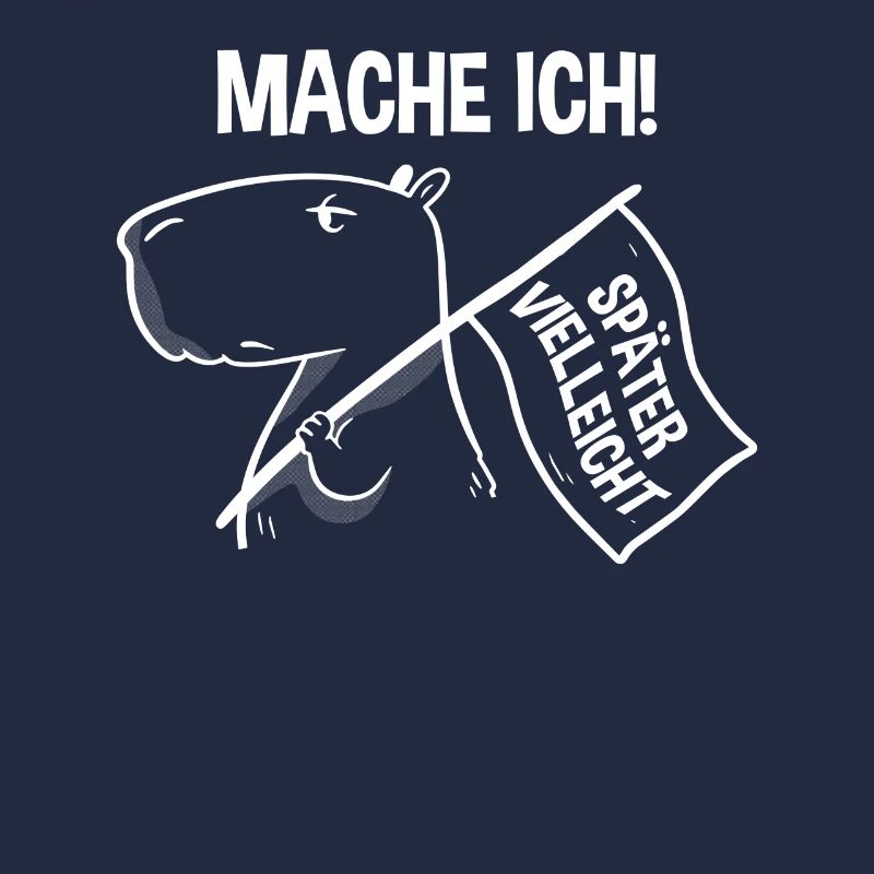 Mach ich! Später Wasserschwein Capybara