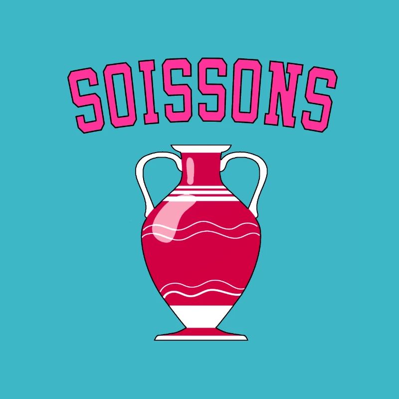 Soissons vase - pink -