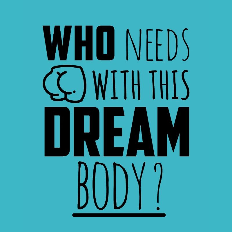 Who needs butt with this dream body ?