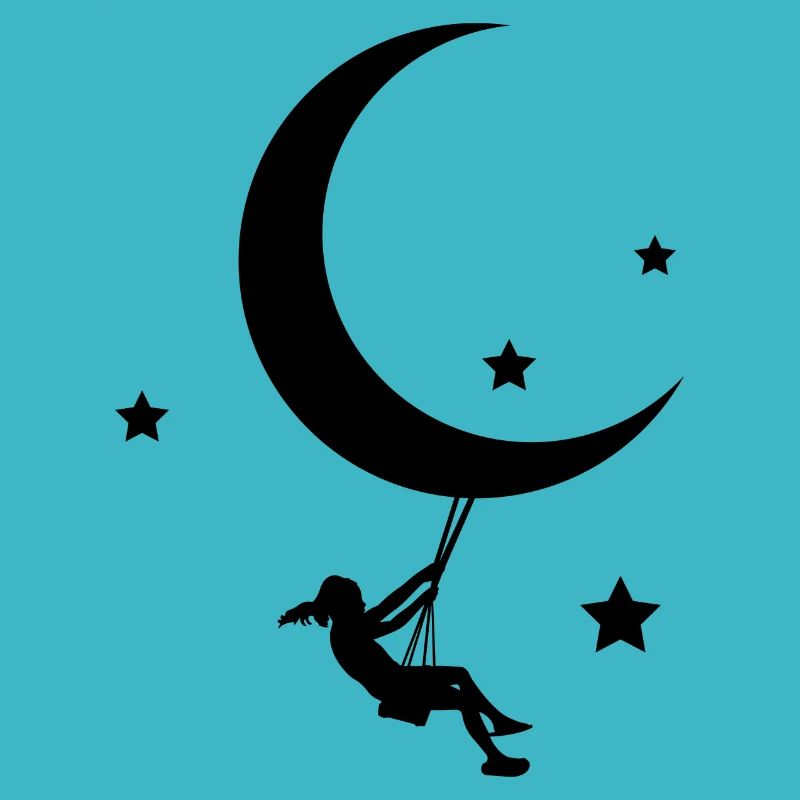 Mond Sterne Astronomie