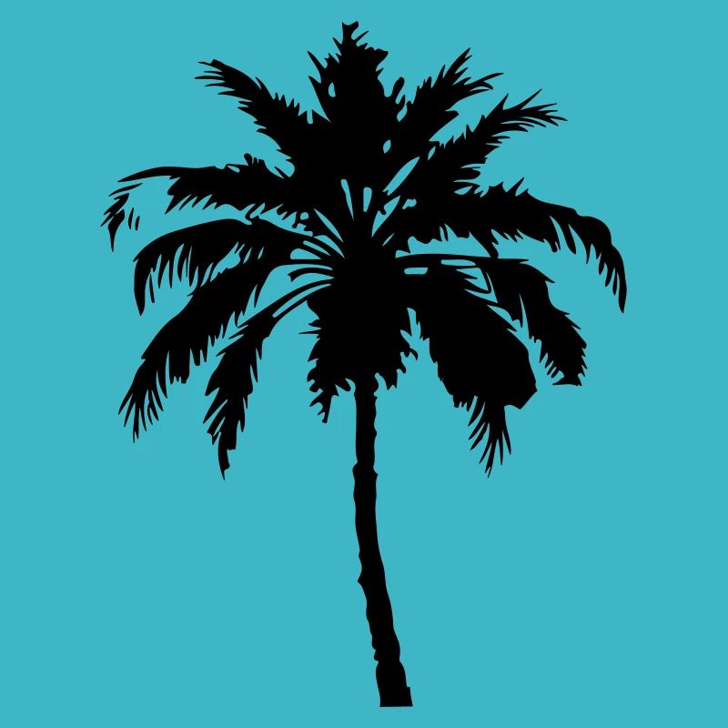 Palm Silhouette Symbol