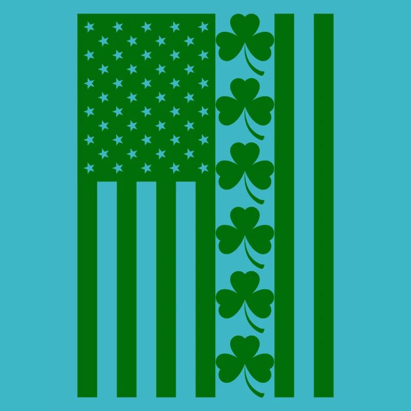 Drapeau américain de la Saint-Patrick