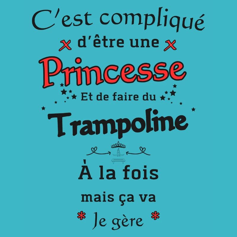 Princesse Et Trampoline