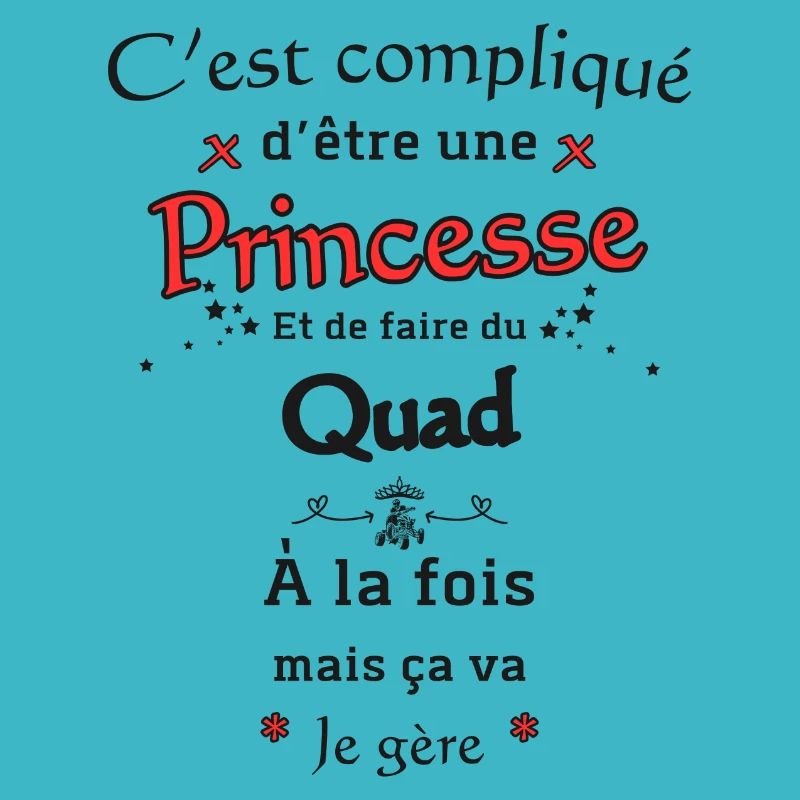 Princesse Et Quad