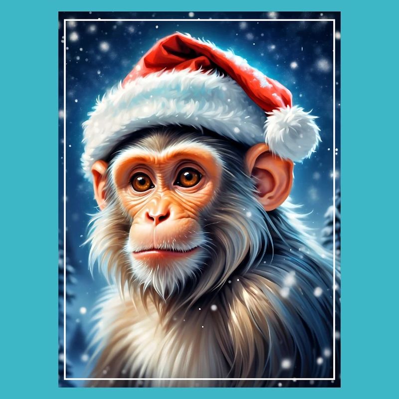 Winterlandschaft Monkey 1.3