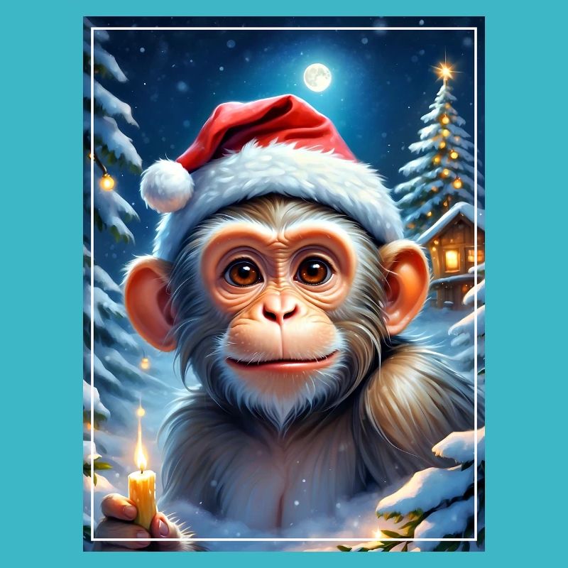 Winter Landscape Monkey 1.19