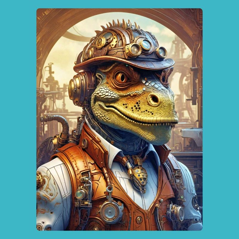 Steampunk Dino 1.5