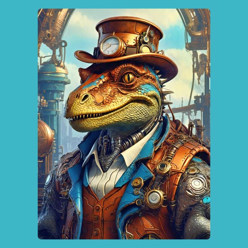 Steampunk Dino 1.3