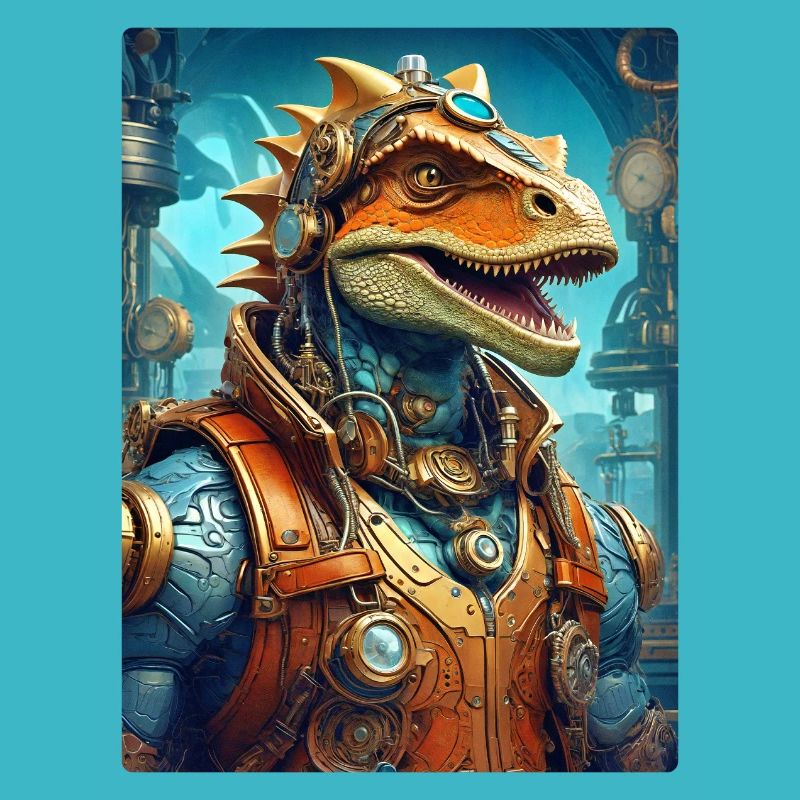 Steampunk Dino 1.23