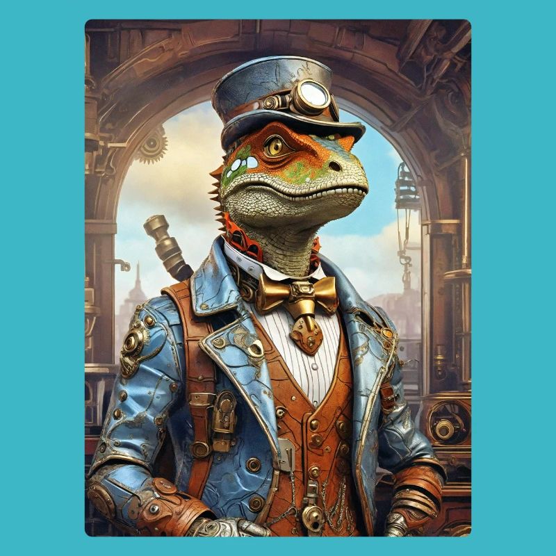 Steampunk Dino 1.20