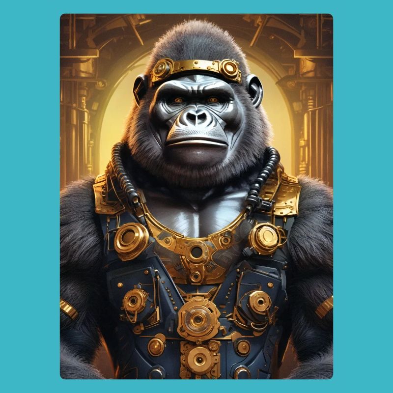 Steampunk Gorille 1.5