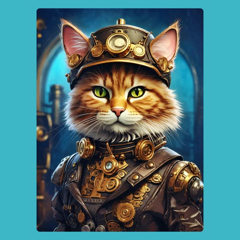 Steampunk Katze 1.3