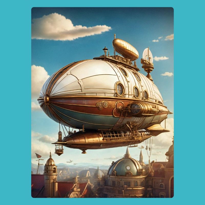 Steampunk Luftschiff 1.9