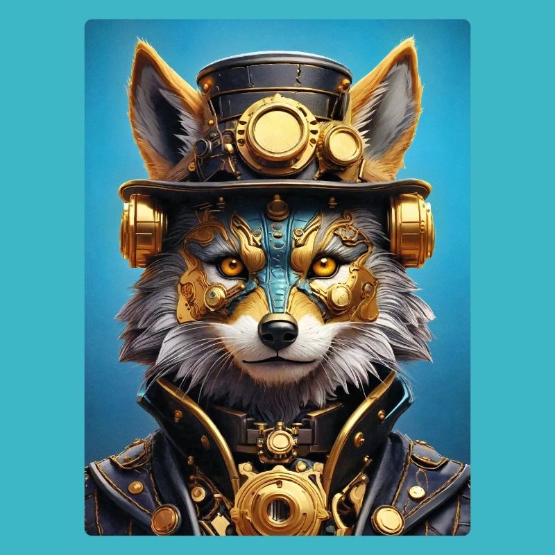 Steampunk Wolf 1.9